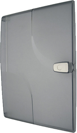 Porte tableau électrique transparente 2 rangées IP 40 H. 350 mm l. 250 mm Prof. 32 mm - Siemens - Brico Dépôt