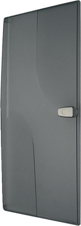 Porte tableau électrique transparente 4 rangées IP 40 H. 600 mm l. 250 mm Prof. 32 mm - Siemens - Brico Dépôt