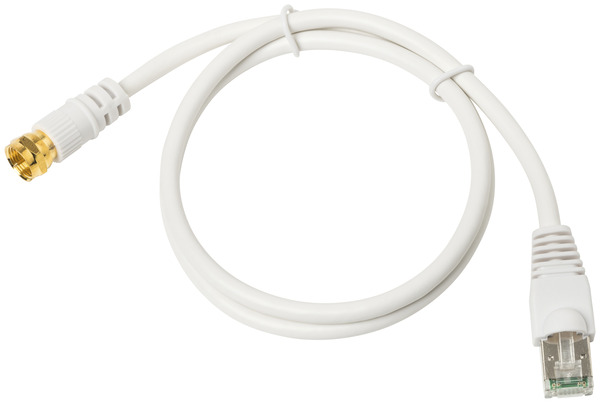 Cordon RJ45 fiche F grade 3, L. 70 cm - Brico Dépôt
