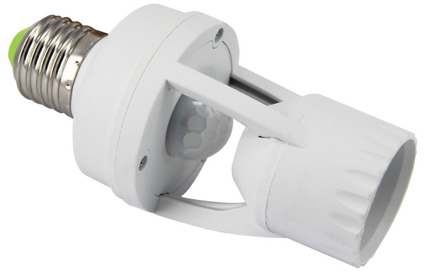 Douille E27 60 W avec détecteur de mouvements pour l'allumage automatique - Brico Dépôt