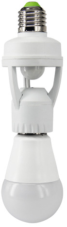 Douille E27 60 W avec détecteur de mouvements pour l'allumage automatique - Brico Dépôt