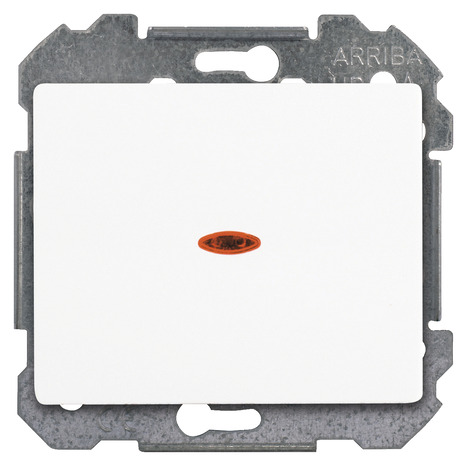 Interrupteur va-et-vient lumineux à clipser "Delta Iris" blanc - Siemens - Brico Dépôt