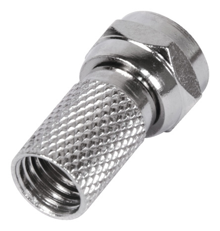 Fiche F pour câble coaxial avec joint torique 6,80 mm - Brico Dépôt