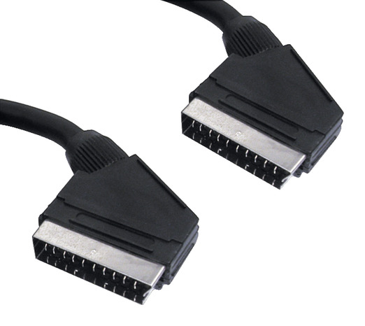 Cordon péritel mâle 1,2 m 21 broches - Brico Dépôt