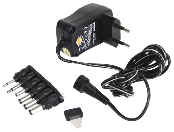 Alimentation universelle 600 mA 5 adaptateurs - Brico Dépôt