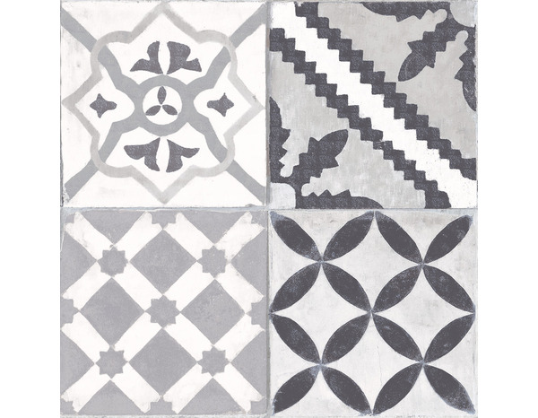 Carrelage de sol intérieur "Delicati" gris - l. 45 x L. 45 cm - Brico Dépôt