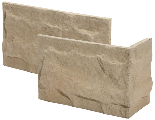 Lot de 7 angles "Roma" couleur bétonl. 28,5 x Ép. 16 à 27 mm - Brico Dépôt