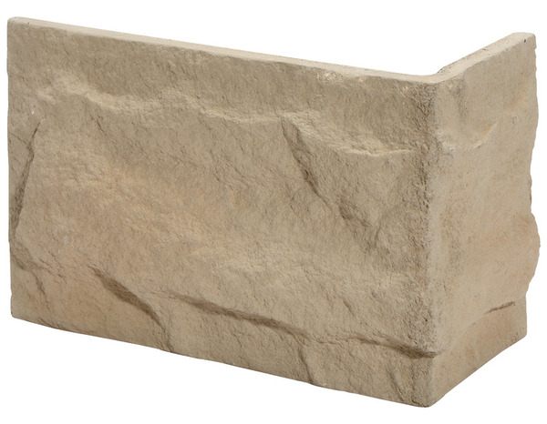 Lot de 7 angles "Roma" couleur bétonl. 28,5 x Ép. 16 à 27 mm - Brico Dépôt