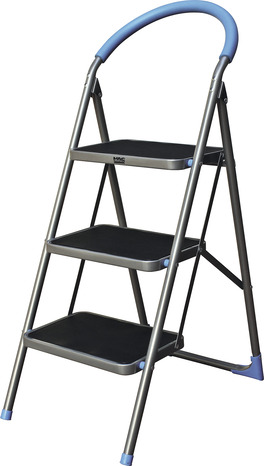 Marchepied antidérapant 3 marches - PT2062 - Mac Allister - Brico Dépôt