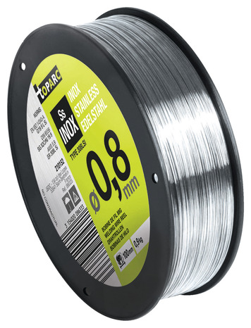 Bobine de fil inox 0,9 kg - Résistance à la corrosion - Brico Dépôt