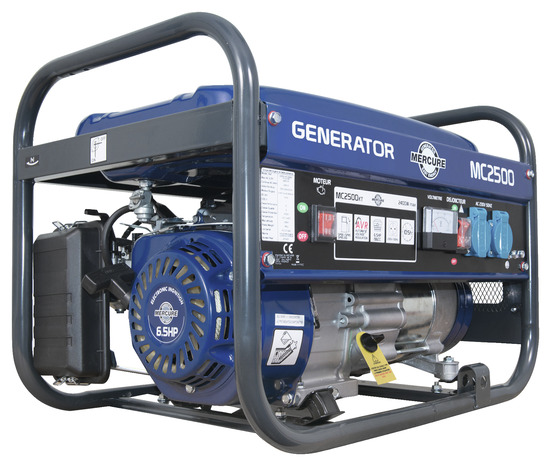 Groupe électrogène de chantiers MC2500 - 2200 W - Brico Dépôt