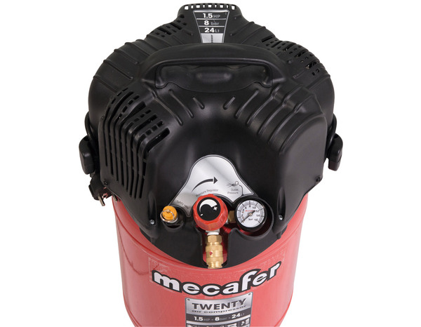 Compresseur 24 L - 1,5HP - 8 bar - Mecafer - Brico Dépôt