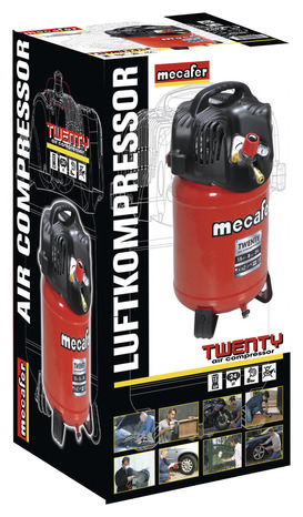 Compresseur 24 L - 1,5HP - 8 bar - Mecafer - Brico Dépôt