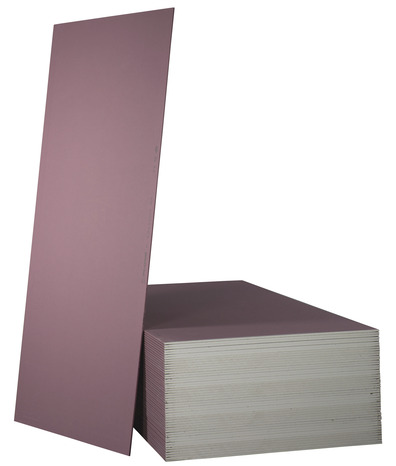 Plaque de plâtre BA 13 résistante au feu NF** - L. 2,50 x l. 1,20 m x Ép. 12,5 mm - Brico Dépôt