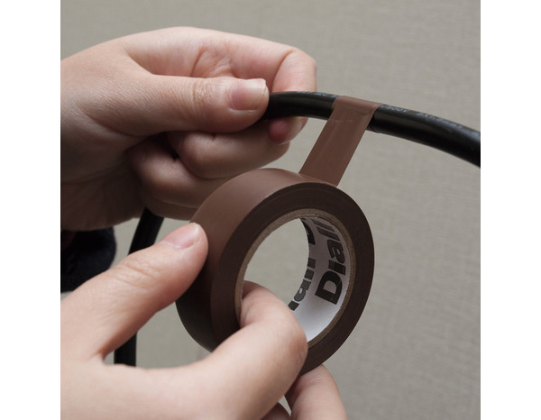 Ruban adhésif isolant 19mm x 33m marron - Diall - Brico Dépôt