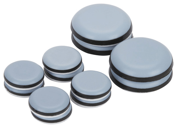 Lot de 12 patins auto-adhésifs - Brico Dépôt