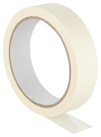 4 adhésifs de masquage 25 m x 24 mm Ep. 0,11 mm - Brico Dépôt