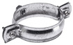 Collier en acier galvanisé Ø 80 mm Diam. 80 mm. Fixe le tuyau de descente