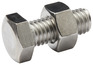Boulons tête hexa inox 8 x 20 mm
