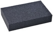 Eponge abrasive grand modèle 125 x 75 mm grains fin/moyen