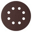 U. Fit 5 disques perforés velcro grains 120 diamètre 125