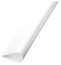 Serre feuillet PVC blanc L. 2 m - l. 15 mm