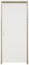 Bloc-porte prépeint huisserie pro - L. 73 cm