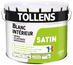 Peinture bicouche murs, plafonds et boiseries intérieure acrylique satin blanc 10 L