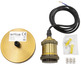 Suspension vintage vieil or E27 IP20