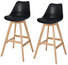 Lot de 2 tabourets de bar 