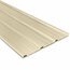 Bac en acier galvanisé beige 2 x 0,9 m