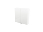 Rangement mural blanc Idalie L. 60 x H. 60 x P. 15 cm