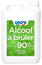 Alcool à brûler 90° combustible dégraisse et nettoie - 5 L