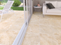 Carrelage de sol intérieur beige 
