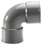 Coude PVC 87 ° F/F Ø 40 mm pour l'évacuation gravitaire des eaux usées et pluviales