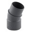Coude PVC 22 ° M/F Ø 40 mm pour l'évacuation gravitaire des eaux usées et pluviales