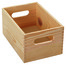 Caisse en bois pour rangement d'atelier 30 x 20 x 15 cm