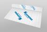 Membrane pare-vapeur L. 1,50 x l. 20 m quadrillée pour isolation murs et toitures