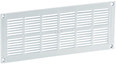 Grille PVC plate blanche - 251 x 108 mm