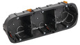 Boîte multi-matériaux 3 postes Ø 67 mm Prof. 40 mm - Debflex