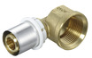 Coude femelle à sertir pour tube multicouche Ø 20 mm 20x27 mm