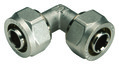 Coude à compression pour tube multicouche - 16 x 2 mm