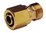 Raccord à visser PER mâle fixe 15x21 mm pour tube Ø 12 mm