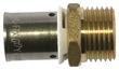 Raccord PER droit mâle à sertir Ø 12 mm F 12x17 mm