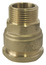 Raccord en laiton droit mâle Ø 20 mm 20x27 mm