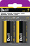 Lot de 2 piles alcalines D/LR20 avec une puissance de 1,5 V