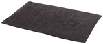 Tapis de bain gris foncé 50 x 80 cm 