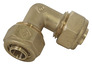 Coude à compression pour PER - Ø 12 mm 15 x 21 mm