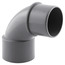 Coude PVC pour évacuation - 87 ° M/F Ø 40 mm - Fitt