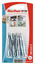 4 chevilles metalliques a expansion 5x52